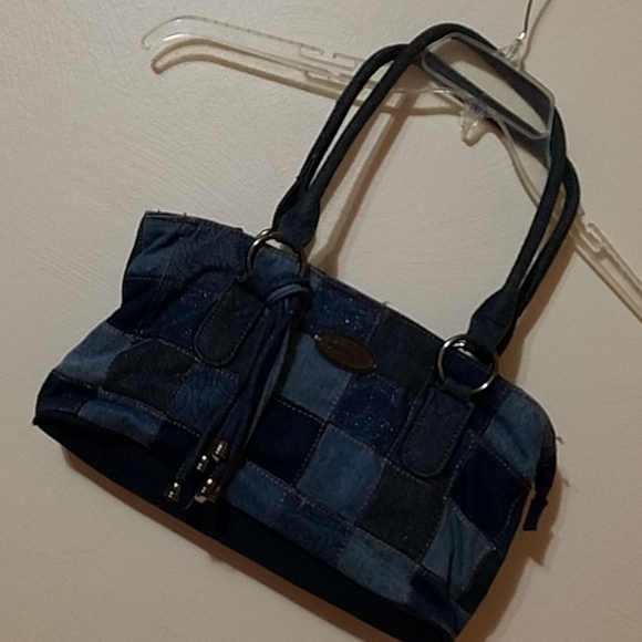 Donna Sharp Handbags - Price reduced Donna Sharp Denim Bag w/Wallet